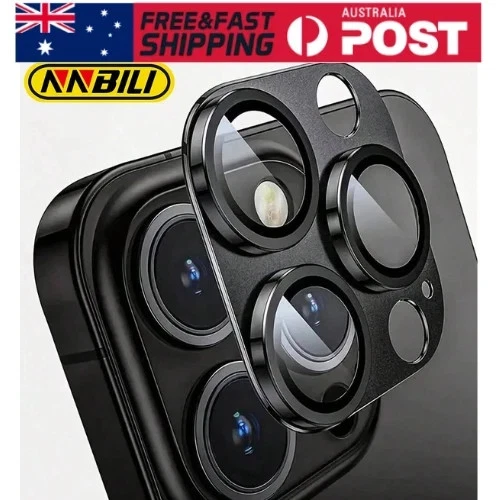 Metal Camera Lens Protector Glass Cover For iPhone 16 15 14 13 Pro Max Mini
