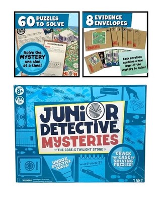 New Buffalo Games Junior Detective Board Game The Case Of The Twilight Stone