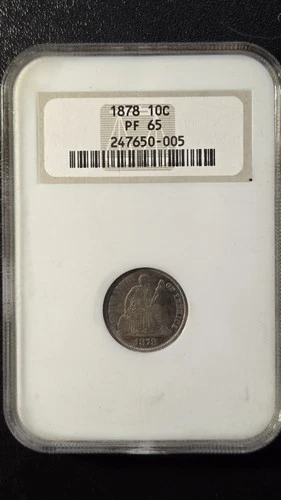 1878-P Seated Liberty Dime — photo from another recent sale
