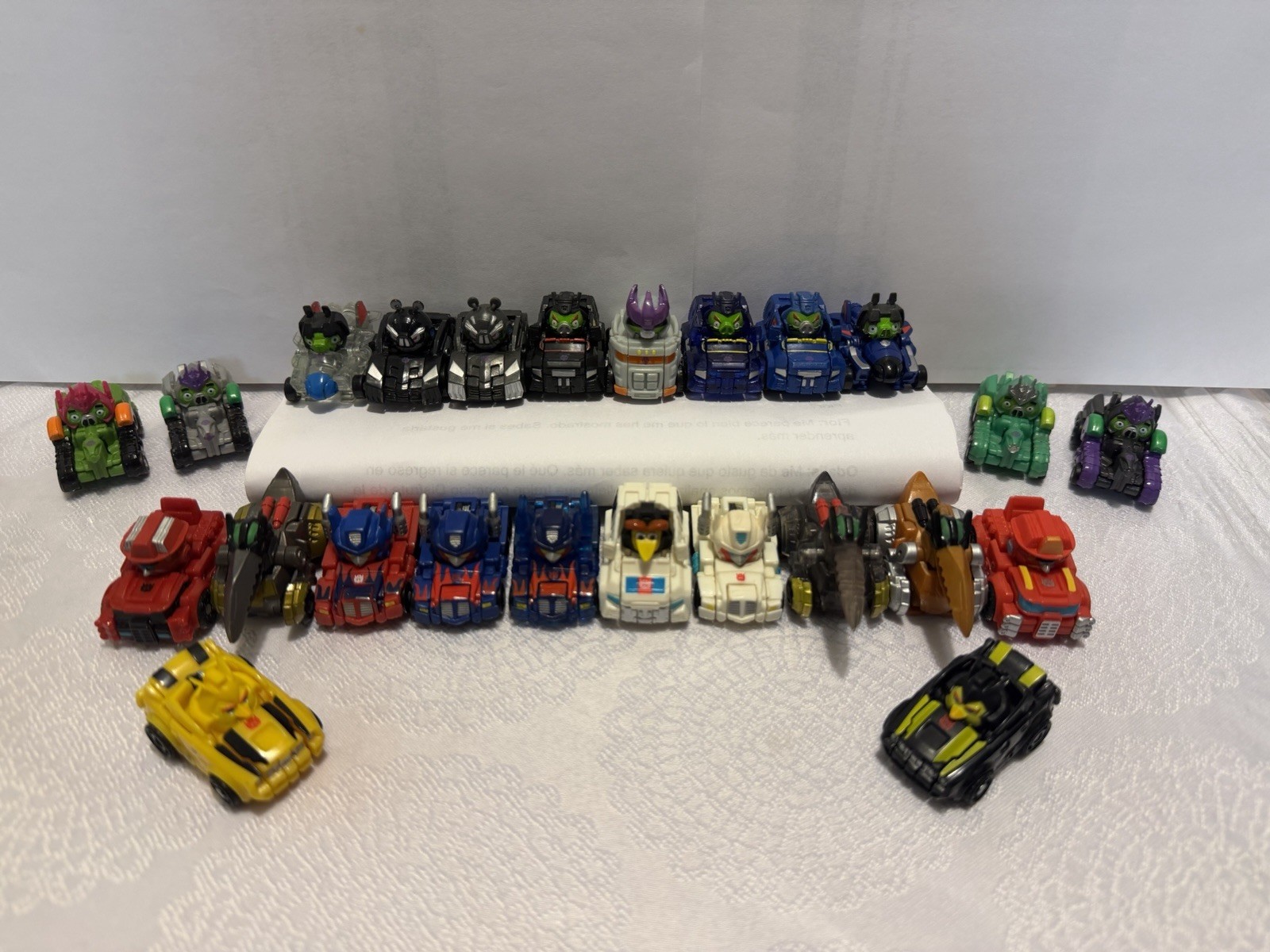 Angry Birds Transformers Telepods Many RARE Autobirds and Deceptihogs to CHOOSE!
