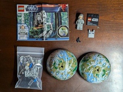 LEGO Star Wars 9679 Planet Series 2 AT-ST & Endor Complete Set w Minifig No Box