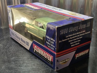 ERTL American Muscle 1966 Chevy Nova SS Flowmaster 1:18 Scale