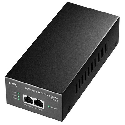 Cudy POE400 90W Gigabit Ultra PoE++ Injector Adapter, IEEE 802.3 bt /802.3at/802