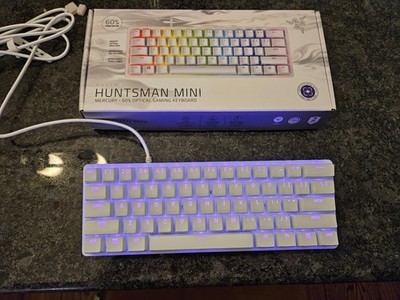 Razer Huntsman Mini 60% Optical Gaming Keyboard Mercury Clicky