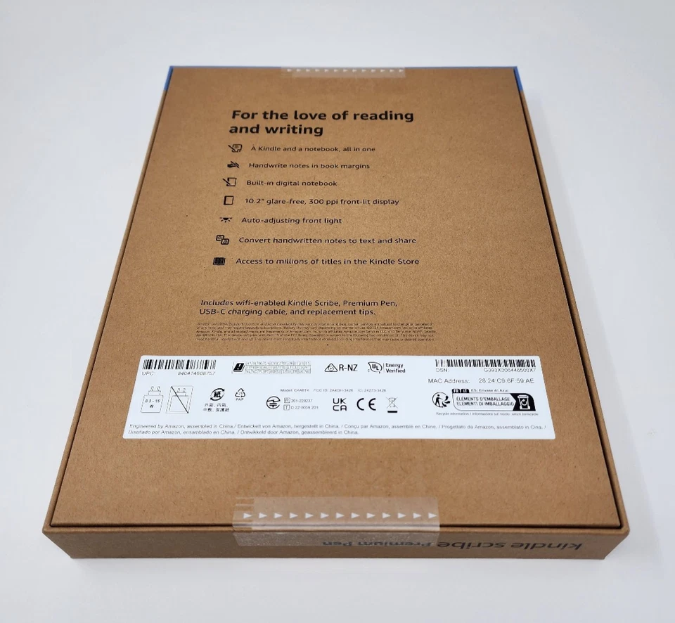 Amazon Kindle Scribe 32GB w/ Premium Pen, Tungsten (2024, 2nd Gen) New & Sealed! - Image 2 of 4