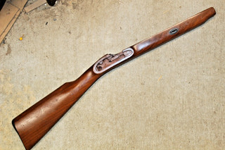 THOMPSON CENTER RENEGADE BLACK POWDER RIFLE STOCK With Butt Plate