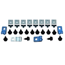 Brake Line Clip Clamp Bracket Fastener Kit 1970 Chevrolet Nova 25pc