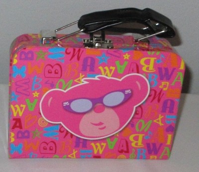 Build-A-Bear Workshop Mini Suitcase Pink BABW Letters Print 5.5'' X 4''  2012 READ