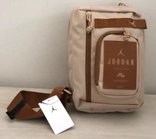 Air Jordan MA0839-X0L Unisex O/S Brown Hesi Crossbody Bag (3L) Sling Bag