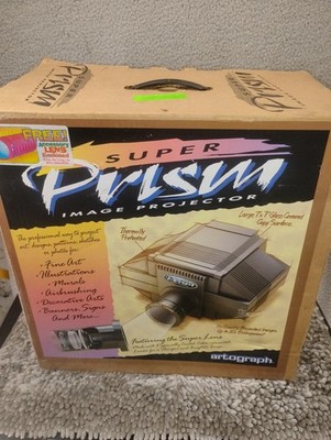NEW IN BOX Artograph 225-090 Prism Image Art Projector With Lens #200-728 NOS