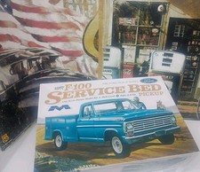 Moebius Models 1967 Ford F-100 Service Bed Pickup 125 Plastic Kit 1239 Sealed Moebius Models 1967 Ford F-100 Service Bed Pickup 125 Plastic Kit 1239 Sealed