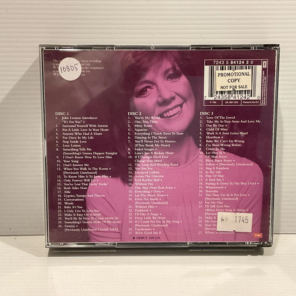 Cilla Black - лучшее из 1963-1978 компакт-диск - Изображение 2 из 2
