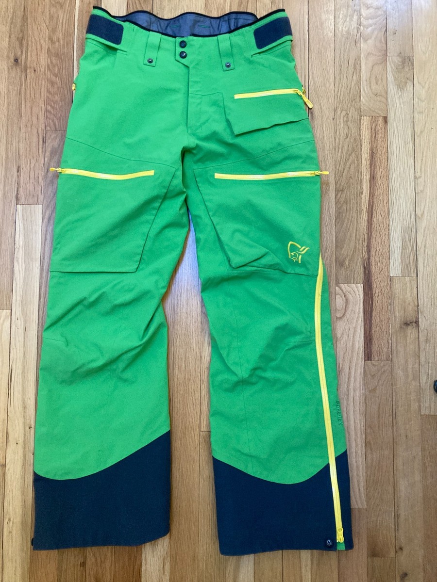 Norrona Lofoten Gore-Tex Pro Ski Pants Men's Jungle Fever Green