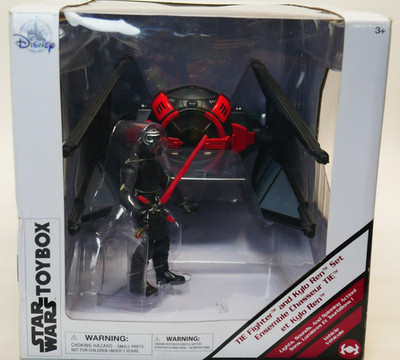 Star Wars The Rise of Skywalker Disney Kylo Ren W/ TIE Fighter Play Set Toybox