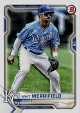 2021 Bowman #1 Whit Merrifield