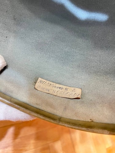 Casque de vol ancien armée de l'air soviétique ZSh-3M - Casque pilote époque guerre froide - URSS - Photo 11/21