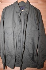5.11 Tactical Series Long Sleeve Tactical Shirt Large Regular OD Green Ripstop