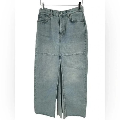 NEW Reformation Tazz Maxi Skirt Size 27 B2557