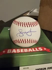 Andruw Jones Autographed Baseball Tristar Hidden Treasures COA Bright White Ball