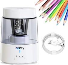 Pencil Sharpener Electric Pencil Sharpener Heavy Duty Blade Rechargeable Battery