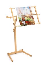 Needlework Floor-Standing Type Stand with Adjustable Frame Made of Organic Be...