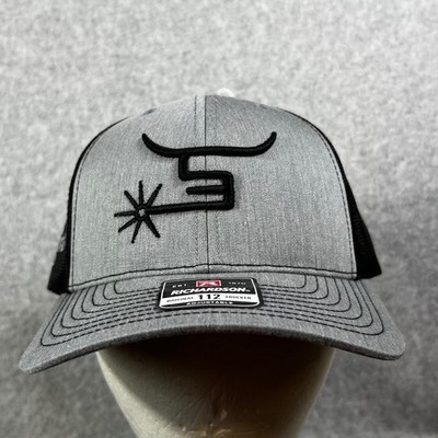 Spin Em Rodeo Richardson 112 Trucker Hat Mens OSFA New Western Spur Cowboy