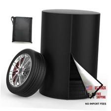 Tire Covers for Storage, 420D Waterproof Holds 420D 33 inch Diameter x 47inch H