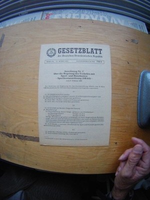 Gesetzblatt der DDR 1990 SDr. Sonderdruck Nr. 730/4 Sportbootanordnung SBAO