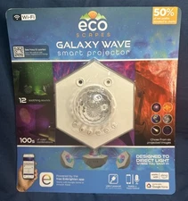 ecoSCAPES Galaxy Wave Smart Projector Wifi, Soothing Sounds, Sleep Sounds *NEW*