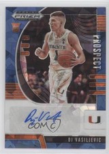 2020-21 Panini Prizm Draft Picks Prospect Blue Ice 13/75 DJ Vasiljevic Auto 0la5