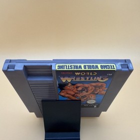 NINTENDO NES -TECMO WORLD WRESTLING - FRA - cartouche