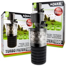 AQUAEL TURBO FILTERS MECHANICAL BIOLOGICAL FILTRATION AERATION AQUARIUM FISH
