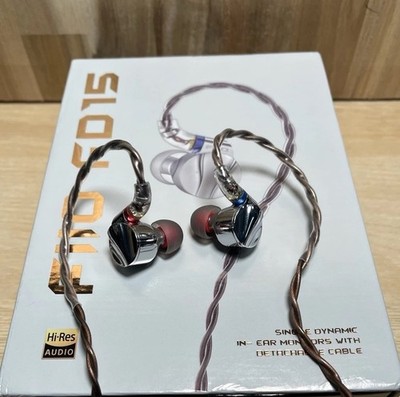 FiiO FD15 Hi-Res Flagship Dynamic Type Earphones Silver