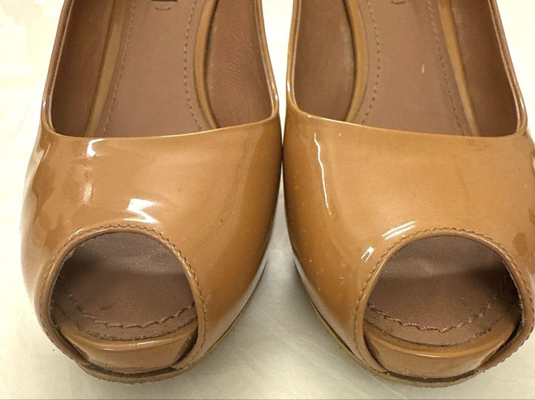 Louis Vuitton Shoes Pumps Heel EU 36.0 US 6.0 Pink Beige Authentic thumbnail 22