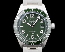 Glashutte Original 1-39-11-13-83-33 SeaQ SS Green Dial