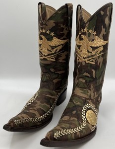 Vtg El General Men\'s  Burgundy Python Cowboy Boots Embroidered Snipped J Toe EUC El General | Shoes | El General Snake Skin Embossed And  main image 3