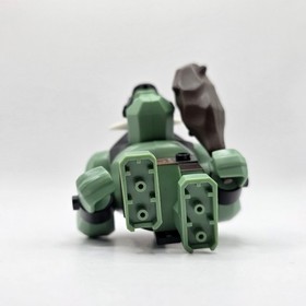 LEGO Troll Sand Green w Black Armor Minifigure (cas424) Castle Fantasy Era 7097