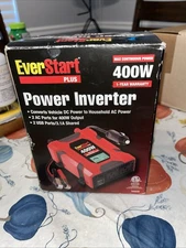 EverStart Plus 400W Power Inverter Model 70002M 12.8V USB 3.1A New Never Used