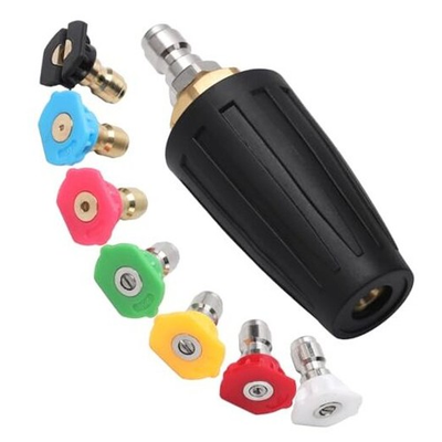 #ad Pressure Washer Turbo Nozzle Tips 4000 PSI 4.0GPM Quick With 7 Nozzle Tips $24.67