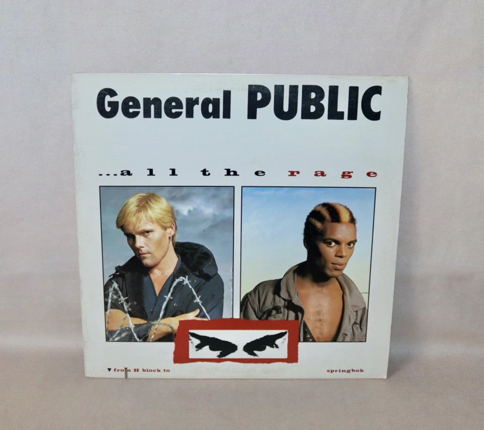1984 General Public "...All The Rage" Vinyl 12" LP Album I.R.S. Records SP-70046 - Image 3 of 4