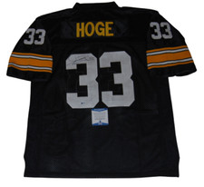 MERRIL HOGE signed (PITTSBURGH STEELERS) Custom Stitched football jersey BECKETT MERRIL HOGE signed (PITTSBURGH STEELERS) Custom Stitched football jersey BECKETT