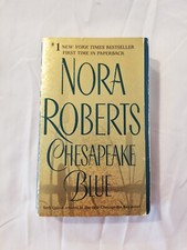 VINTAGE Chesapeake Blue; The Chesapeake Bay Saga- paperback Nora Roberts