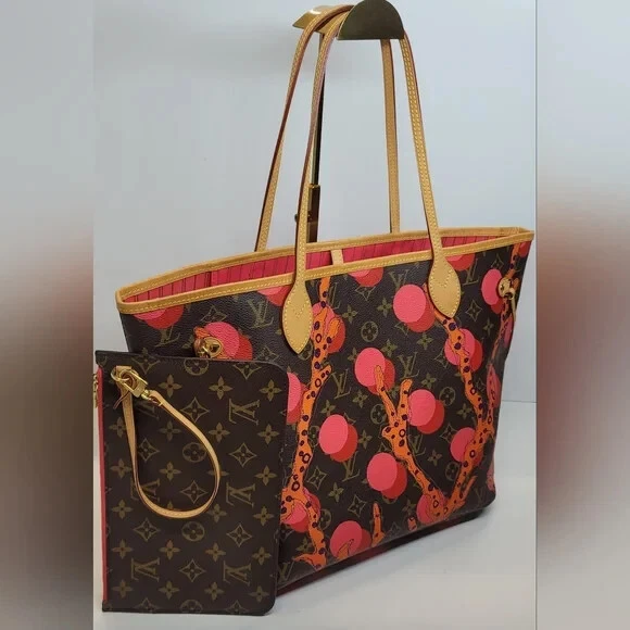 Louis Vuitton Limited Edition Ramages Neverful MM with Pouch🔥