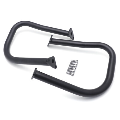 Rear Black Crash Bars For Indian Chief Challenger Roadmaster Chieftain 14-21