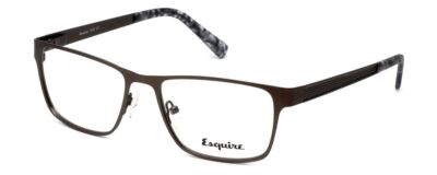 Esquire Designer Blue Light Blocking Glasses EQ1502 in Satin-Pewter 54mm Square