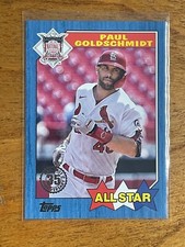 2022 Topps Series 2 Paul Goldschmidt 1987 All-Star Blue Parallel #87AS-27