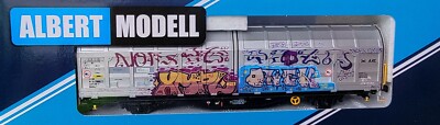 ALBERT MODELL HO Graffiti AM245034 Hbbillns TWA Sliding Wall Cart, Ep.VI 2022