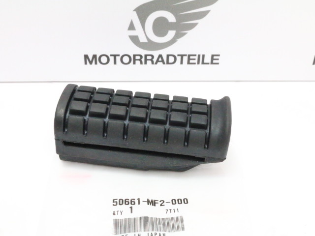 hi Honda VF 500 F NT 650 Fußrastengummi vorne Gummi Fußraste