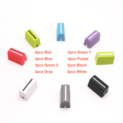 16pcs Fader Knob Cap For Pioneer DDJ-SX SZ Rane 61 62 64 68 Denon Numark Traktor