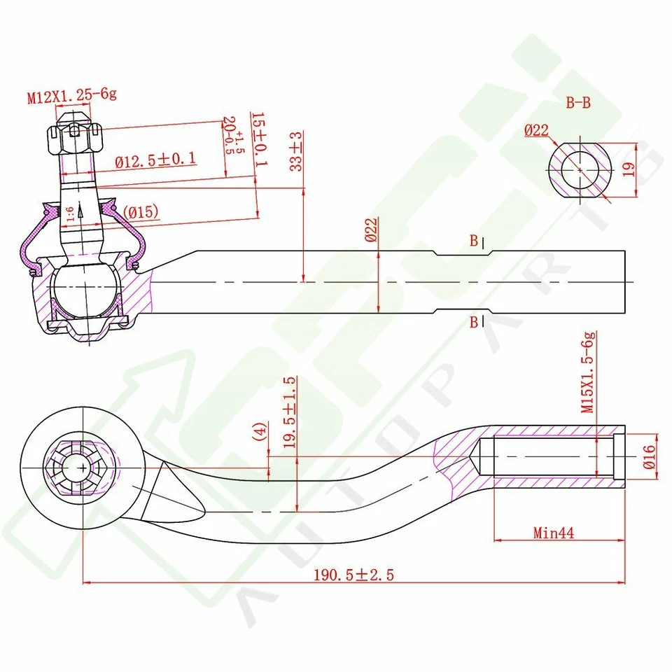 12pcs for 2002 2003 Toyota Camry Lexus ES300 Complete Front Rear Suspension Kit - Изображение 4 из 4